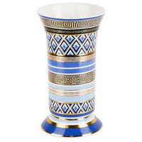 Ваза фарфоровая "Golden Blue" (19,5х10,7 см)