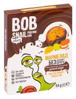 Мармелад "Bob Snail. Яблоко-манго-тыква-чиа в бельгийском молочном шоколаде" (54 г)