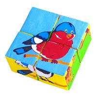 Мягкая игрушка "Кубики. Птицы"