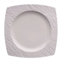 Тарелка фарфоровая "Wild Slate" (210 мм; белый)