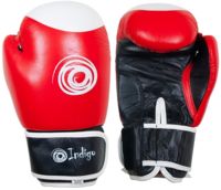 Перчатки боксёрские PS-789 (красно-бело-черные; 14 унций)