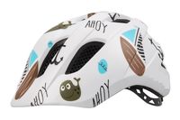 Шлем велосипедный детский "WT-020" (белый/фиолетовый)