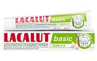 Зубная паста детская "Lacalut Basic Kids" (60 г)