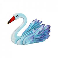Сборная деревянная модель "Лебедь Swan"