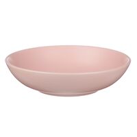 Тарелка глубокая керамическая (200 мм; розовый)