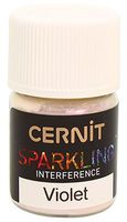 Мика-порошок "CERNIT Sparkling powder. Interference" (фиолетовый; 5 г)