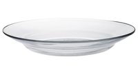 Тарелка суповая стеклянная "Lys Clear" (230 мм)