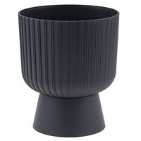 Цветочный горшок "Бекер" (2,8 л; антрацит)
