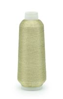 Нить для шитья 150D/1 "Металлизированная" (4572 м; светлое золото)