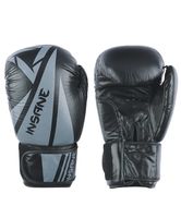 Перчатки боксёрские "Ares" (чёрные; 12 oz)
