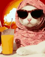 Картина по номерам "Сама невозмутимость" (400х500 мм)