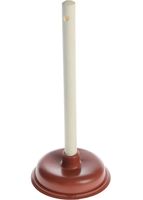 Вантуз резиновый с деревянной ручкой (40х15 см)