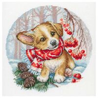 Набор для вышивания "Прогулка в лесу" (180х190 мм)