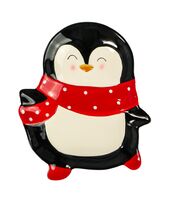 Блюдо керамическое "Пингвин" (208х172х31 мм)