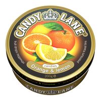 Леденцы "Candy Lane. Aпельсин и лимон" (200 г)