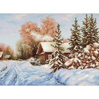 Набор для вышивания "Деревенская улочка" (220х280 мм)