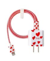 Защита на зарядное устройство "Любовь" (красный)