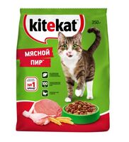 Корм сухой для кошек "Мясной пир" (350 г)