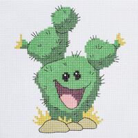 Набор для вышивания "Весёлый кактус" (180х190 мм)