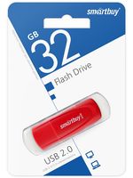 USB Flash Drive 32Gb SmartBuy Scout Red (SB032GB2SCR)