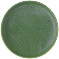 Тарелка керамическая "Old Clay" (120 мм; зелёная)