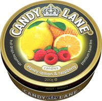 Леденцы "Candy Lane. Мед, лимон, малина" (200 г)