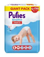Подгузники-трусики "Pufies Pants Sensitive Junior" (12-17 кг; 66 шт.)