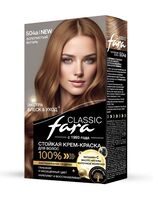 Крем-краска для волос "Fara. Classic" тон: 504а, золотистый янтарь