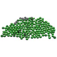 Стразы термоклеевые для рукоделия (2 мм; 150 шт.; зеленый)