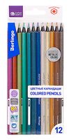 Набор карандашей цветных "SuperSoft. Metallic" (12 цветов)