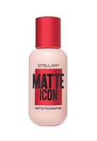Тональный крем для лица "Matte Icon Foundation" тон: 01, натурально-светлый