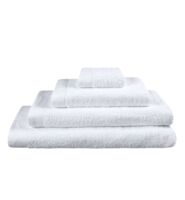 Полотенце махровое (50x100 см; белое)