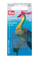 Иглы ручные для вышивания и шитья "Crewels" (16 шт.)