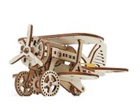 Сборная деревянная модель "Самолет Биплан"