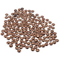 Стразы термоклеевые для рукоделия (2 мм; 150 шт.; коричневый)