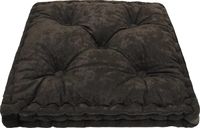 Подушка на стул "3D" (45х45 см; тёмно-коричневая)