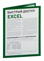 Быстрый доступ. Excel: таблицы, формулы, секреты. Шпаргалка-буклет для начинающих