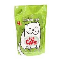 Наполнитель для кошачьего туалета "Зеленый чай" (4 л)