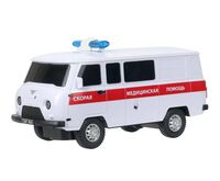 Машинка на радиоуправлении "УАЗ 452. Скорая помощь"
