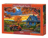 Пазл "Осенняя поездка" (500 элементов)