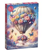 Пазл "Цветочный воздушный шар" (1000 элементов)