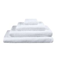 Полотенце махровое (70x140 см; белое)