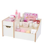 Сборная деревянная модель "Органайзер для косметики Леди. Тип 2"