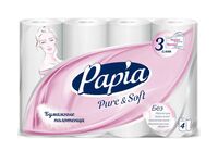 Бумажные полотенца "Pure Soft" (4 рулона)