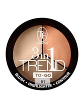 Палетка для скульптурирования лица "Trend To-go Face" тон: 81, розово-бежевый