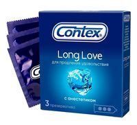 Презервативы "Contex. Long Love" (3 шт.)