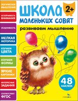 Школа маленьких совят 2+. Развиваем мышление