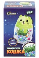 Набор для выращивания растений "Флорариум. Кошка"