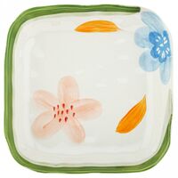 Тарелка глубокая фарфоровая "Лето" (172х33 мм)