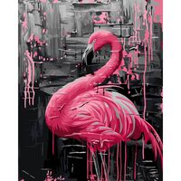Картина по номерам "Фламинго" (400х500 мм)